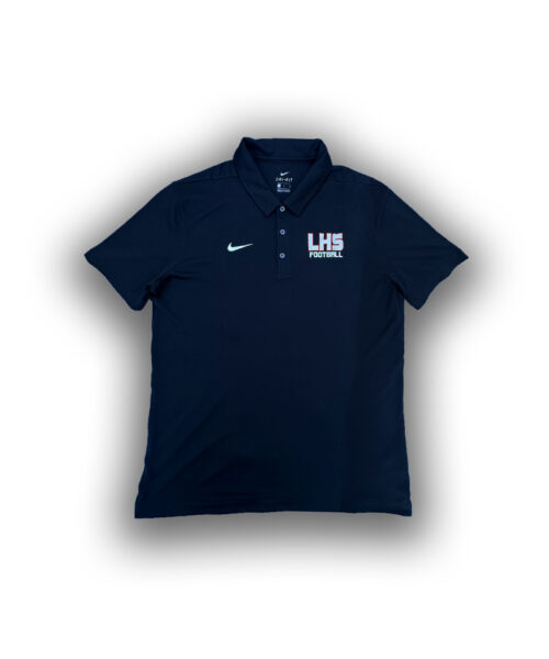 Early 10's Vintage Nike "LHS Football" Golf Polo