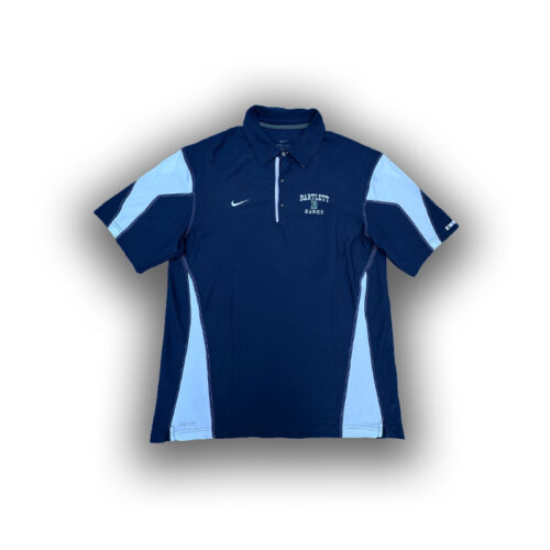 Early 10's Vintage Nike "Bartlett B Hawks" Golf Polo